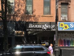Store front of Imperial Barbershop