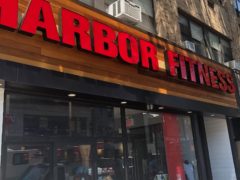 Store front of Harbor Fitness