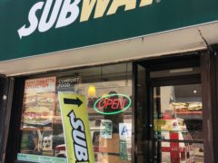 Store front of Subway