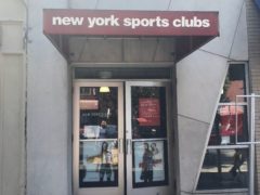 Store front of New York Sports Club