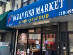 Store front of Ocean Fish Market
