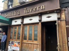 Store front of Smith's Tavern 