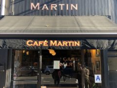 Store front of Cafe Martin
