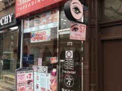 Store front of Blossom Brows