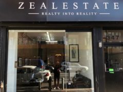 Store front of Zealestate