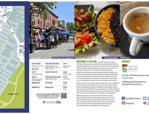 New Park Slope Fifth Avenue BID Brochures 2022!